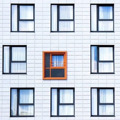 ventanas en una vivienda